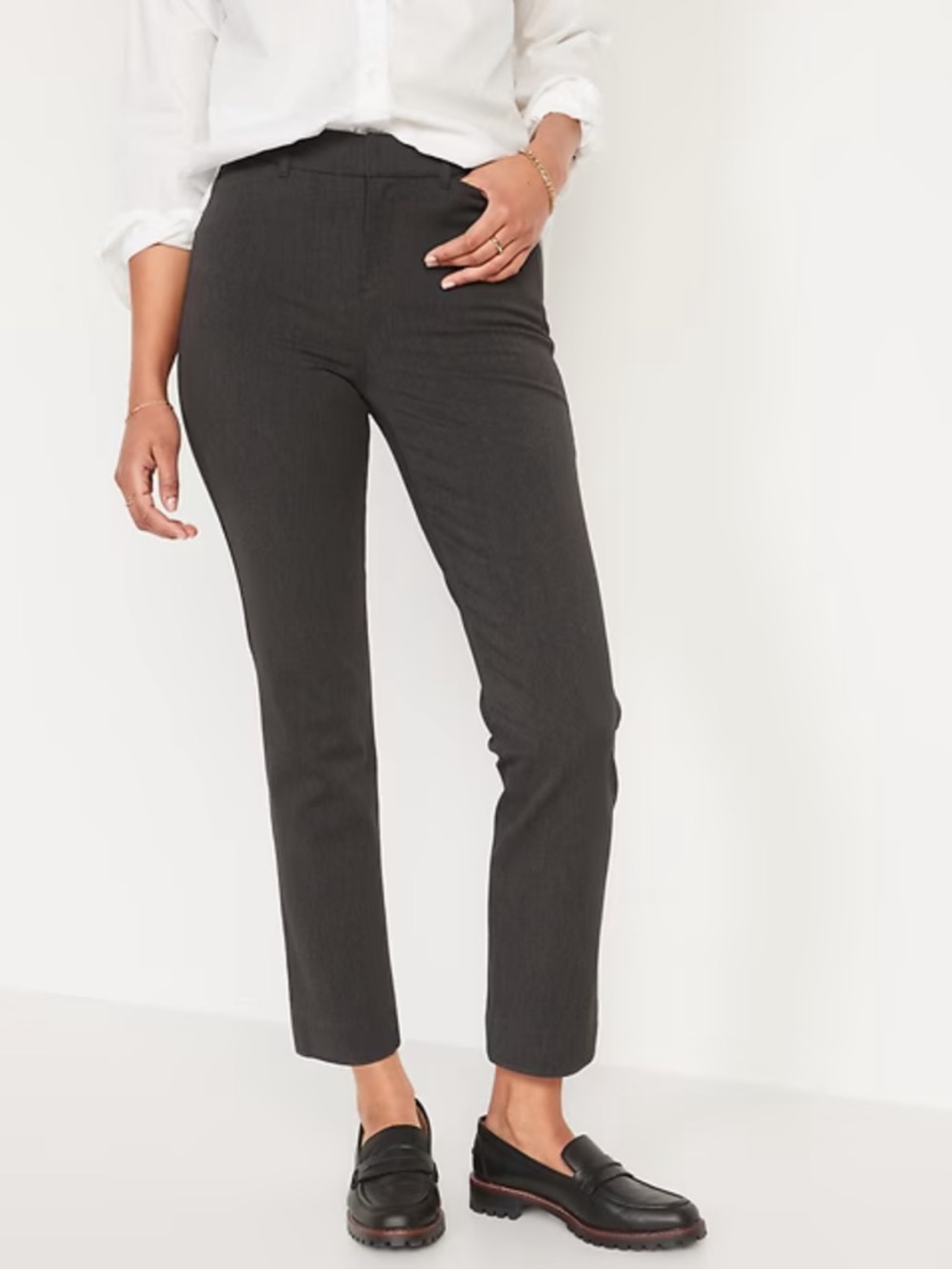 Old Navy High Waisted Pixie Straight Pants